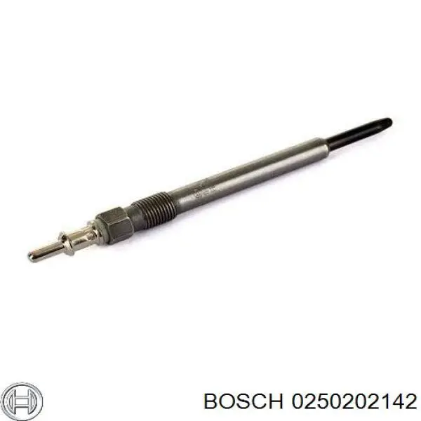 Свічка накалу 0250202142 Bosch