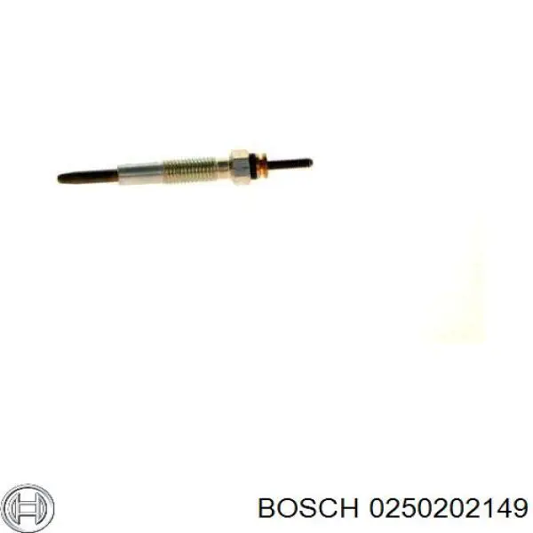 Свіча накалу Bosch 0250202149 ціна, від 13.28 USD