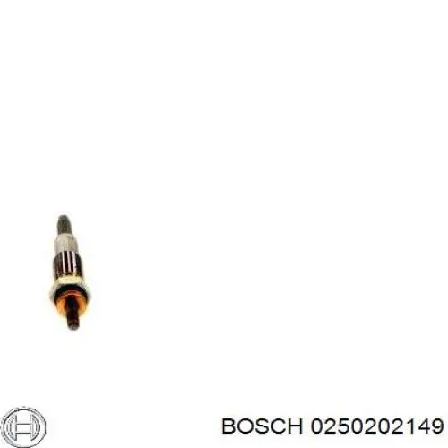Свічка накалу 0250202149 Bosch