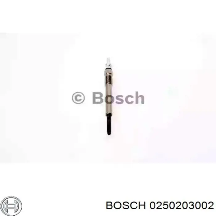 0250203002 Bosch свічка накалу