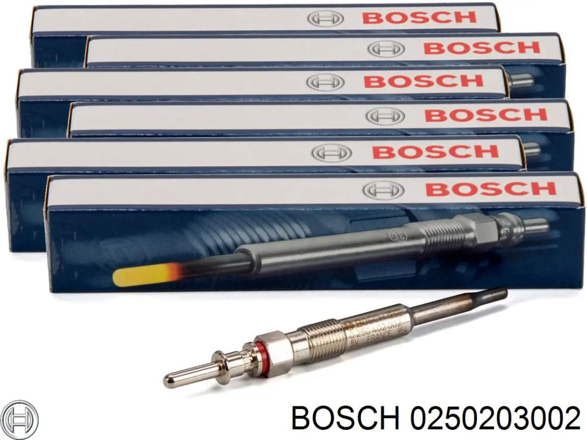 0250203002 Bosch Свічки розжарювання