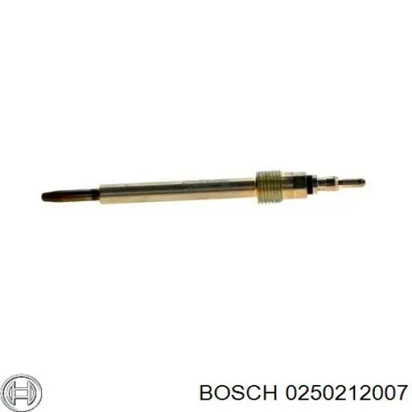 Свічка накалу 0250212007 Bosch