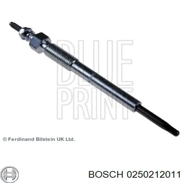 Свічка накалу 0250212011 Bosch