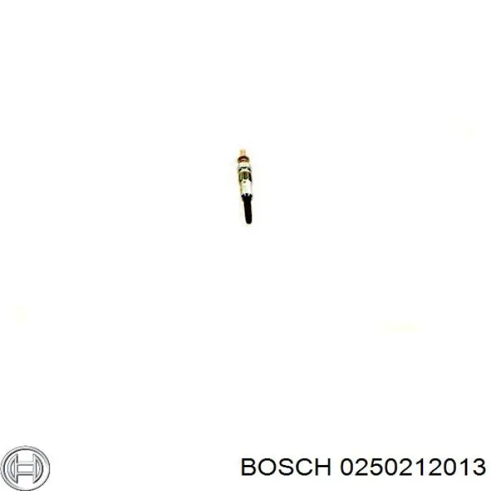 Свіча накалу Bosch 0250212013 ціна, від 10.29 USD