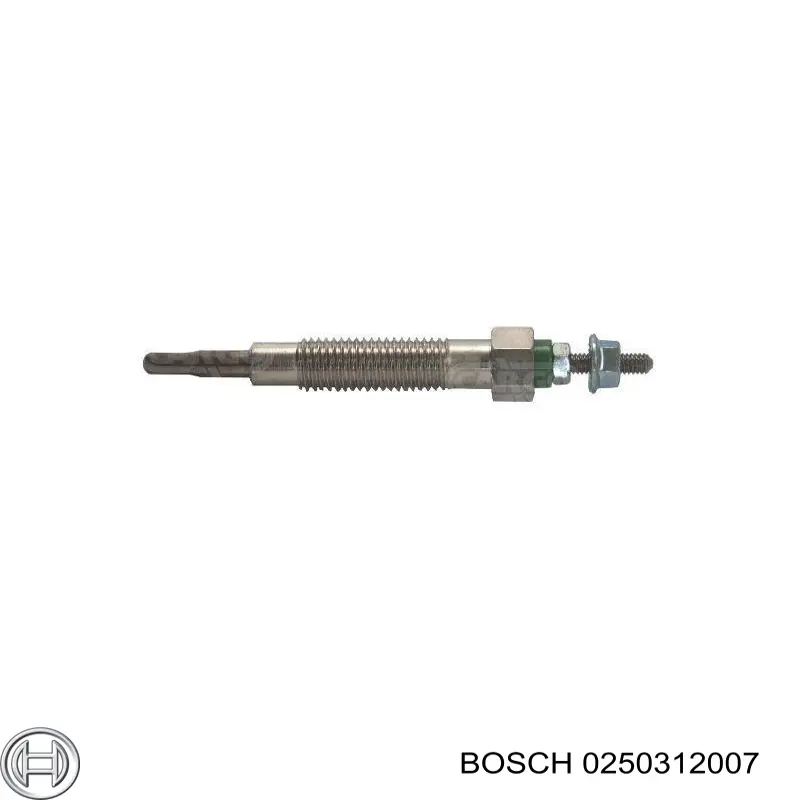 Свічка накалу 0250312007 Bosch