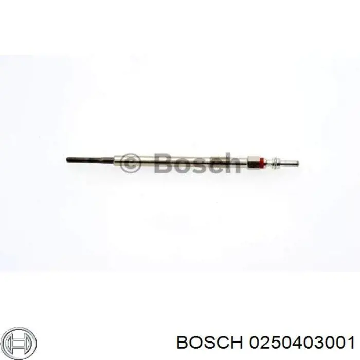Свічка накалу 0250403001 Bosch