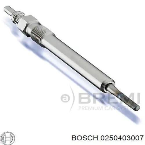 0250403007 Bosch Свічки розжарювання