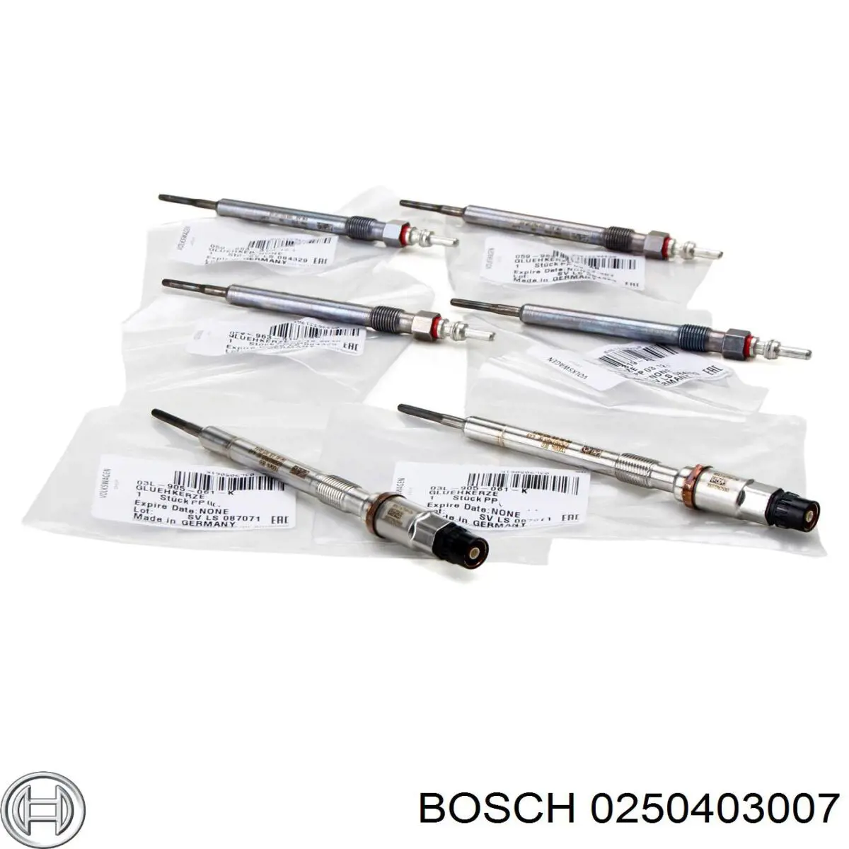 Купити 0250403007 Bosch Свічка накалу