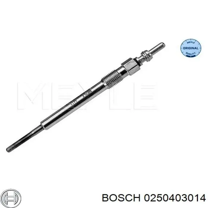 Свічка накалу 0250403014 Bosch