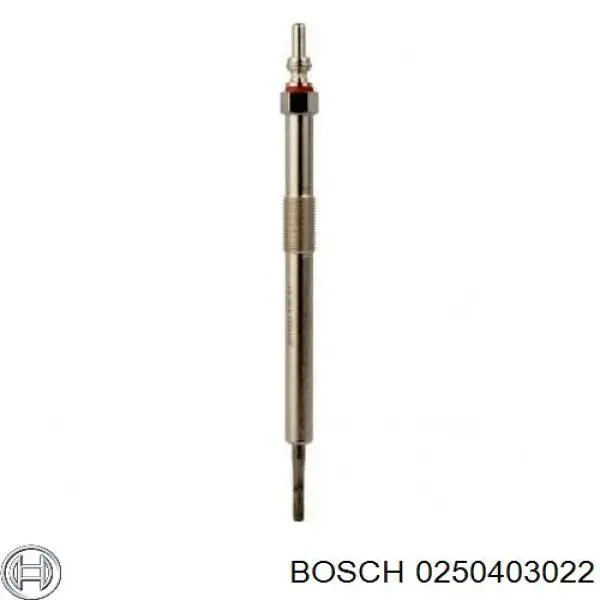 Свічка накалу 0250403022 Bosch