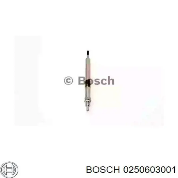 Свічка накалу 0250603001 Bosch