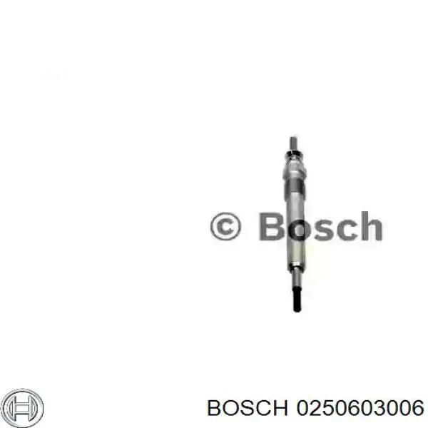 0250603006 Bosch свічка накалу