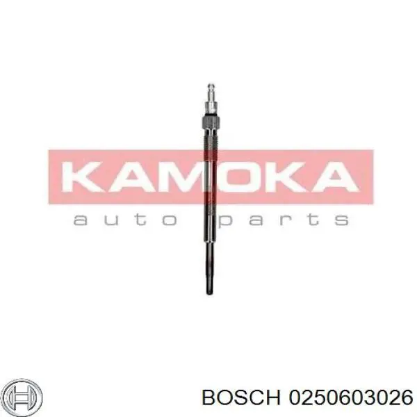 Купити 0250603026 Bosch Свічка накалу