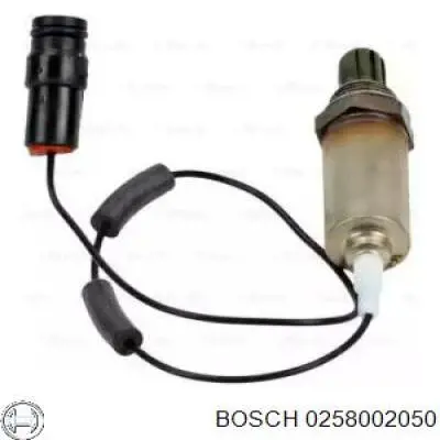0258002050 Bosch лямбда-зонд, датчик кисню після каталізатора