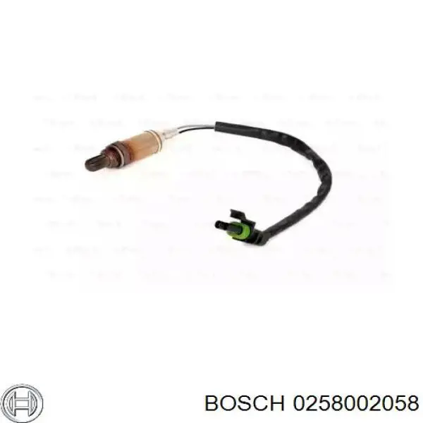0258002058 Bosch лямбдазонд, датчик кисню