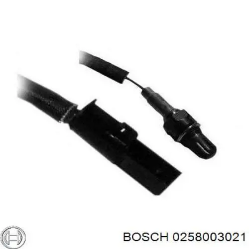 Лямбдазонд, датчик кисню до каталізатора 0258003021 Bosch
