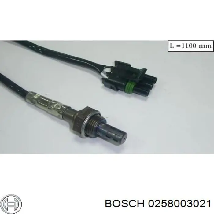 0258003021 Bosch лямбдазонд, датчик кисню до каталізатора