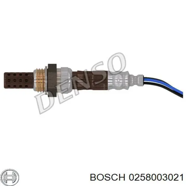 Купити 0258003021 Bosch Лямбдазонд, датчик кисню до каталізатора