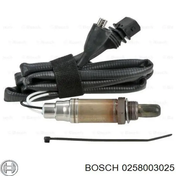 Купити 0258003025 Bosch Лямбдазонд, датчик кисню до каталізатора