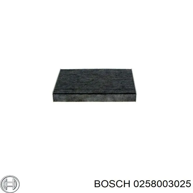 Лямбдазонд, датчик кисню до каталізатора 0258003025 Bosch