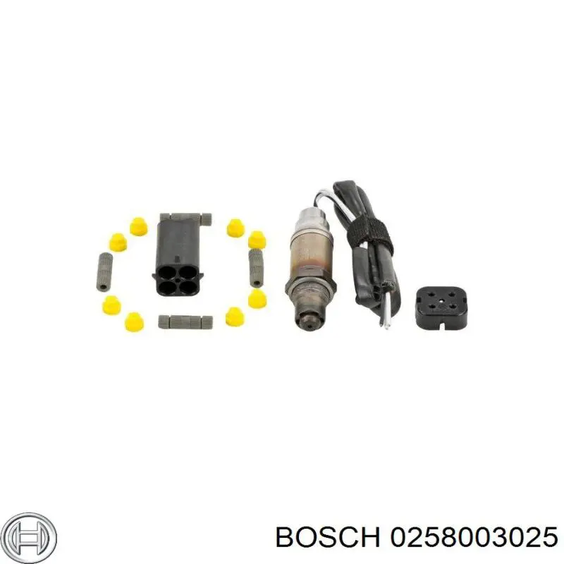Лямбдазонд, датчик кисню до каталізатора Bosch 0258003025 ціна, від 29.45 USD