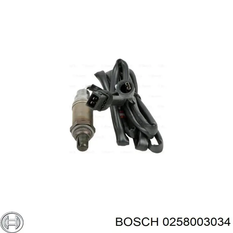 0258003034 Bosch лямбдазонд, датчик кисню до каталізатора