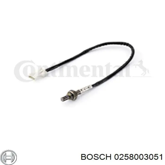 Лямбда датчик кисню Bosch 0258003051 ціна, від 49.21 USD