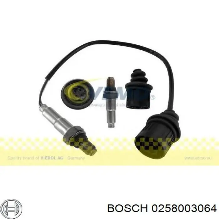 Купити 0258003064 Bosch Лямбда зонд, датчик кисню
