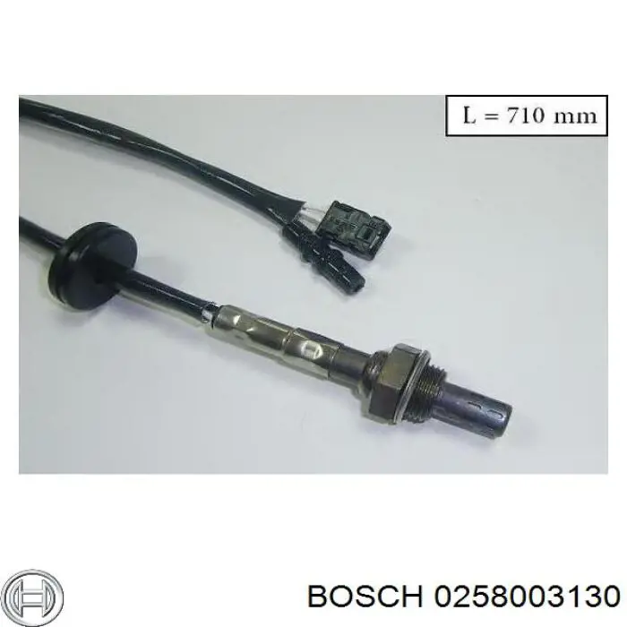 Купити 0258003130 Bosch Лямбдазонд, датчик кисню до каталізатора