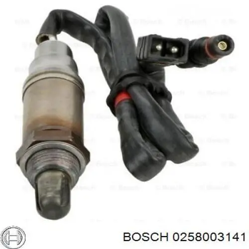 Купити 0258003141 Bosch Лямбдазонд, датчик кисню до каталізатора