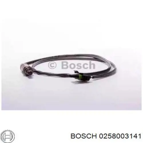 Лямбдазонд, датчик кисню до каталізатора 0258003141 Bosch