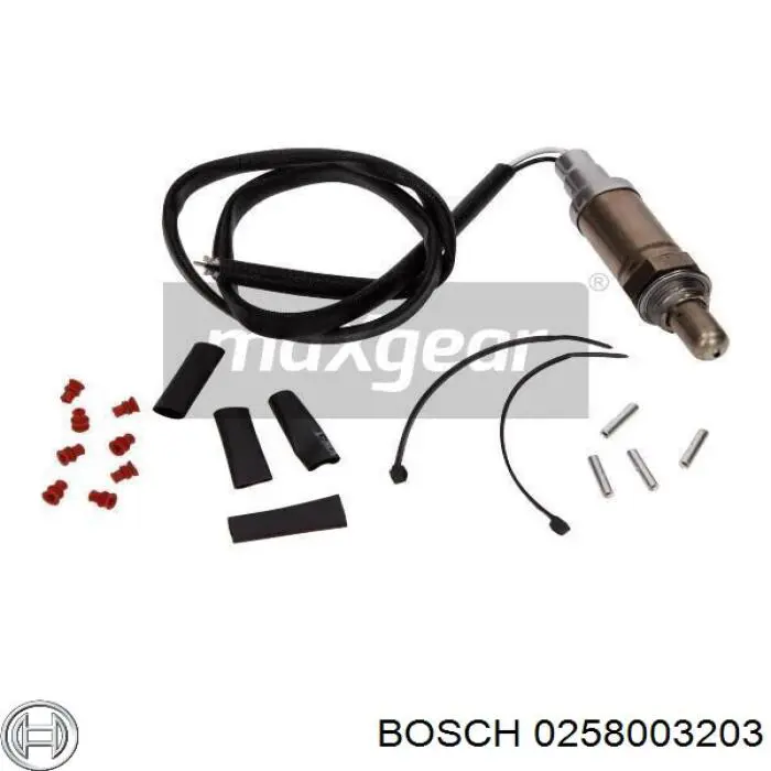 0258003203 Bosch Лямбдазонд, датчик кисню до каталізатора