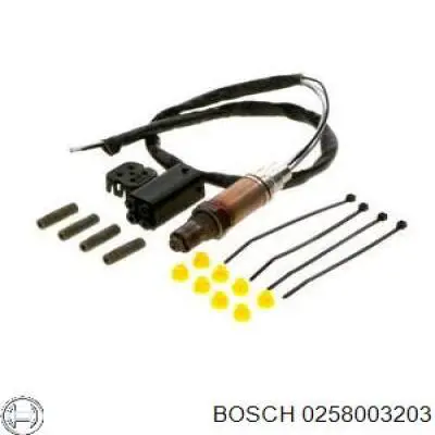 Лямбдазонд, датчик кисню до каталізатора Bosch 0258003203 ціна, від 48.27 USD