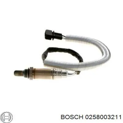 Лямбда датчик кисню Bosch 0258003211 ціна, від 73.42 USD