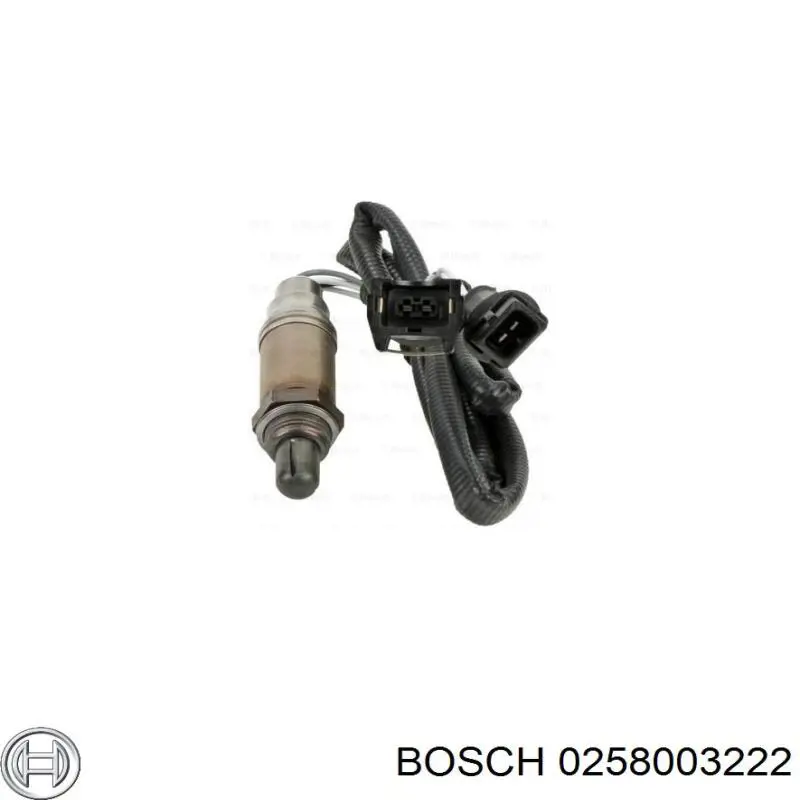 Лямбда датчик кисню Bosch 0258003222 ціна, від 35.87 USD