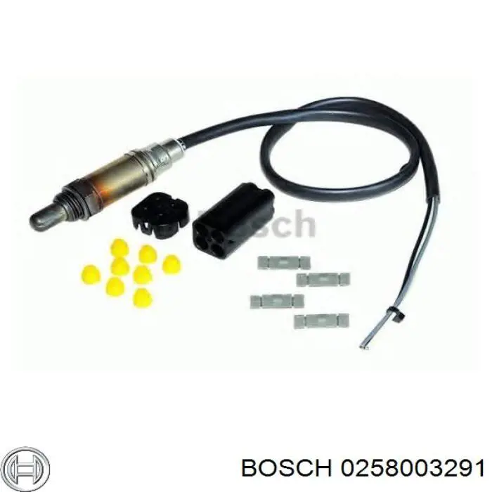 Купити 0258003291 Bosch Лямбда зонд, датчик кисню