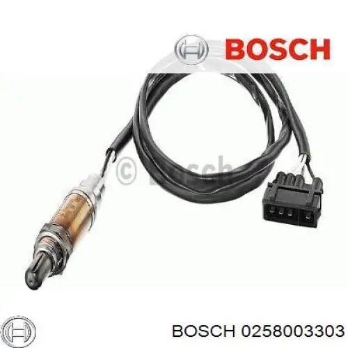Лямбдазонд, датчик кисню до каталізатора Bosch 0258003303 ціна, від 53.46 USD