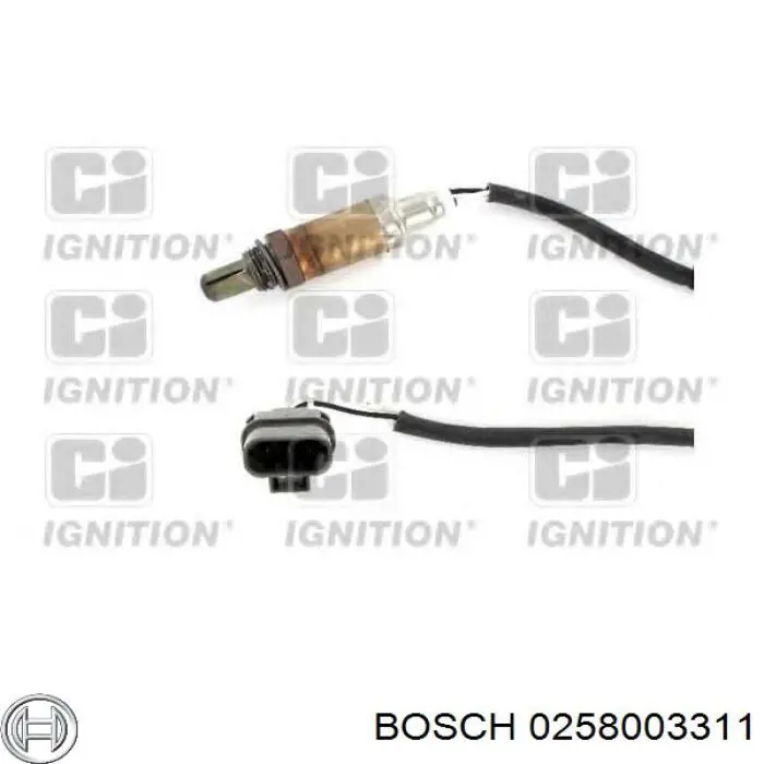Купити 258003311 Nissan/Infiniti Лямбда зонд, датчик кисню