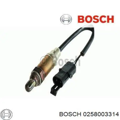 Лямбдазонд, датчик кисню до каталізатора Bosch 0258003314 ціна, від 74.56 USD