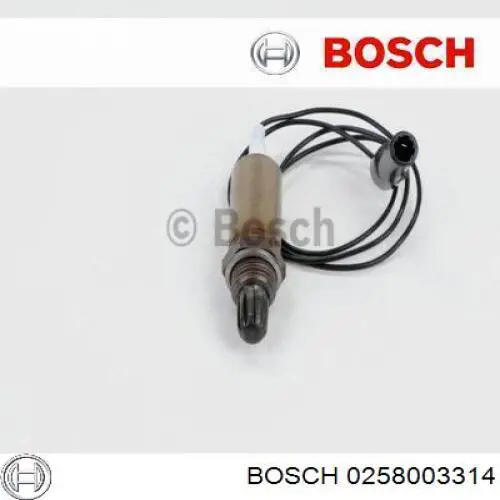 Купити 0258003314 Bosch Лямбдазонд, датчик кисню до каталізатора