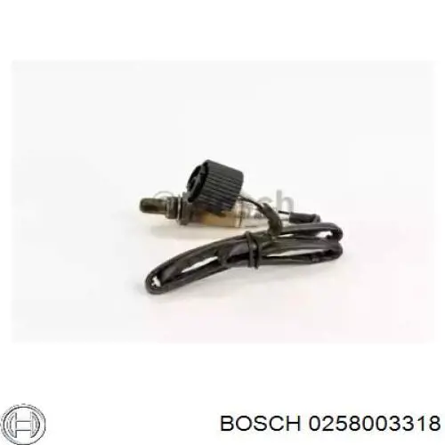 0258003318 Bosch лямбдазонд, датчик кисню до каталізатора