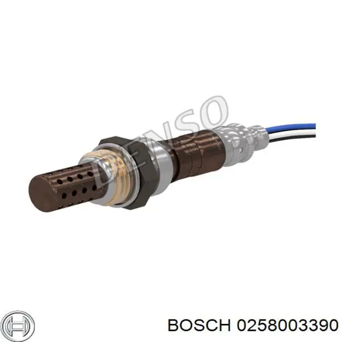 Купити 0258003390 Bosch Лямбда-зонд, датчик кисню після каталізатора