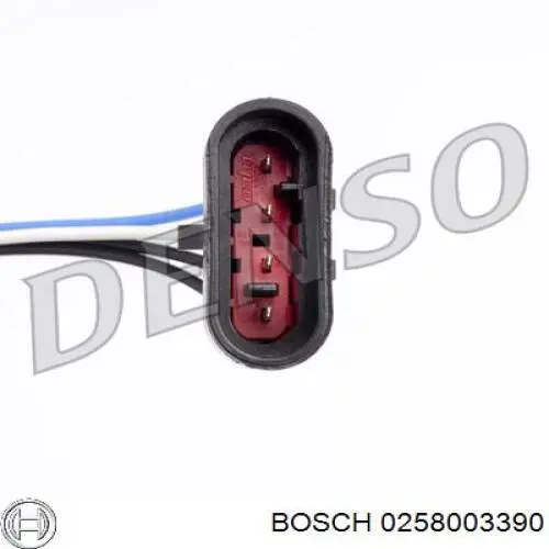 Лямбда-зонд, датчик кисню після каталізатора 0258003390 Bosch