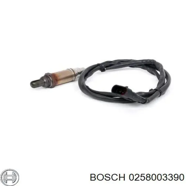 0258003390 Bosch лямбда-зонд, датчик кисню після каталізатора