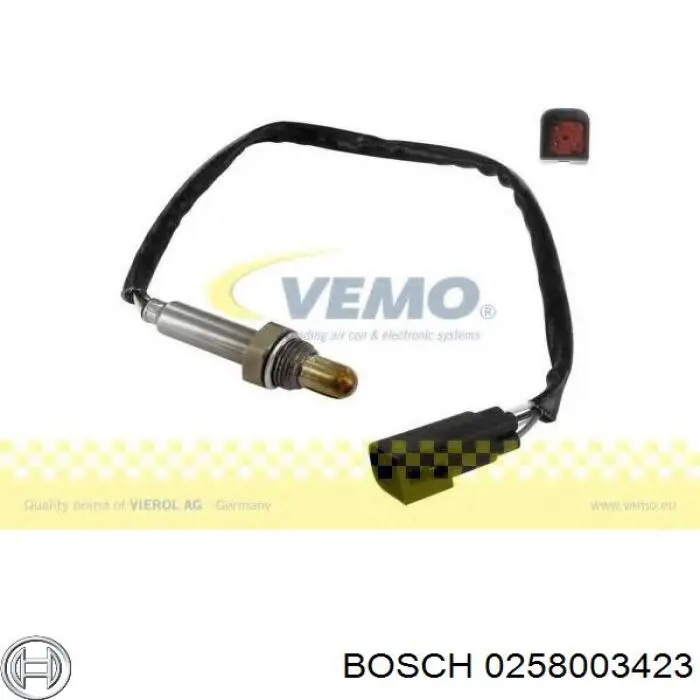 Лямбда датчик кисню Bosch 0258003423 ціна, від 42.15 USD
