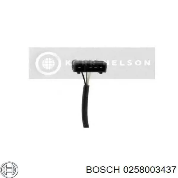 0258003437 Bosch Лямбдазонд, датчик кисню до каталізатора