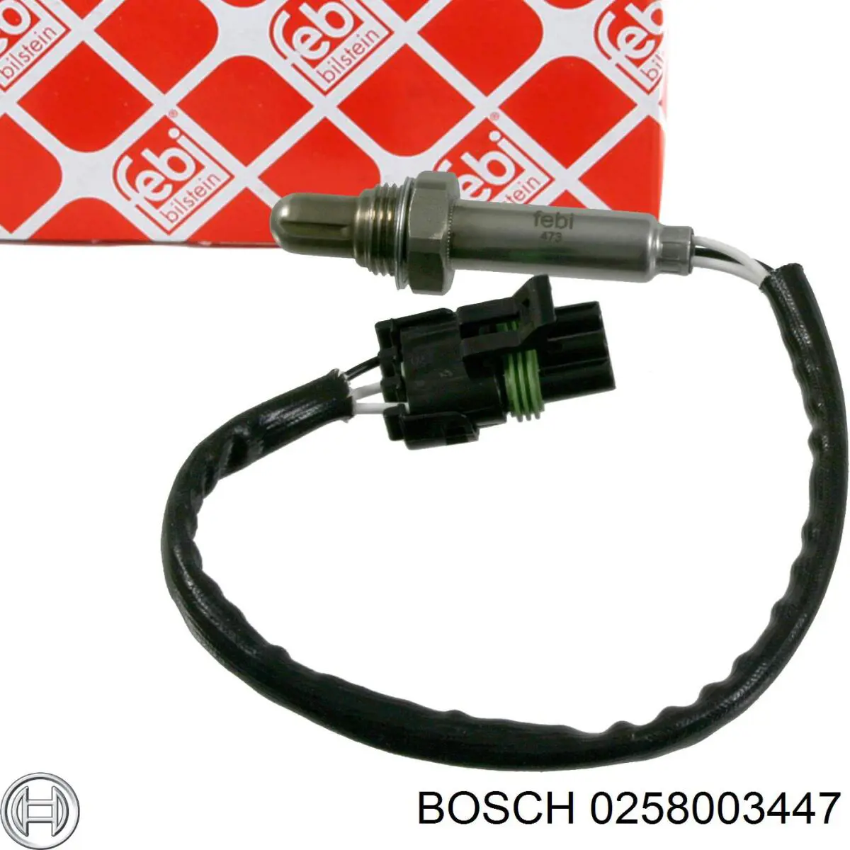 Купити 0258003447 Bosch Лямбда зонд, датчик кисню