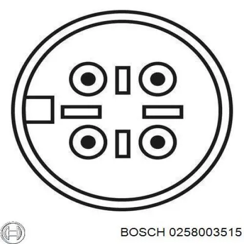 Лямбда датчик кисню Bosch 0258003515 ціна, від 40.72 USD