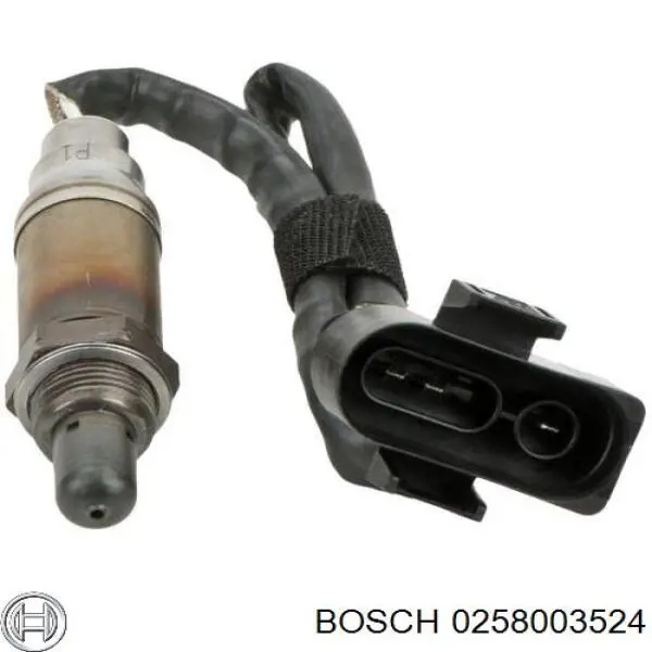 0258003524 Bosch лямбдазонд, датчик кисню до каталізатора
