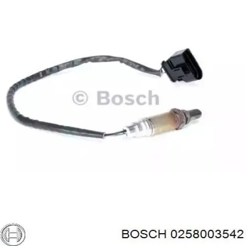 Купити 0258003542 Bosch Лямбдазонд, датчик кисню до каталізатора